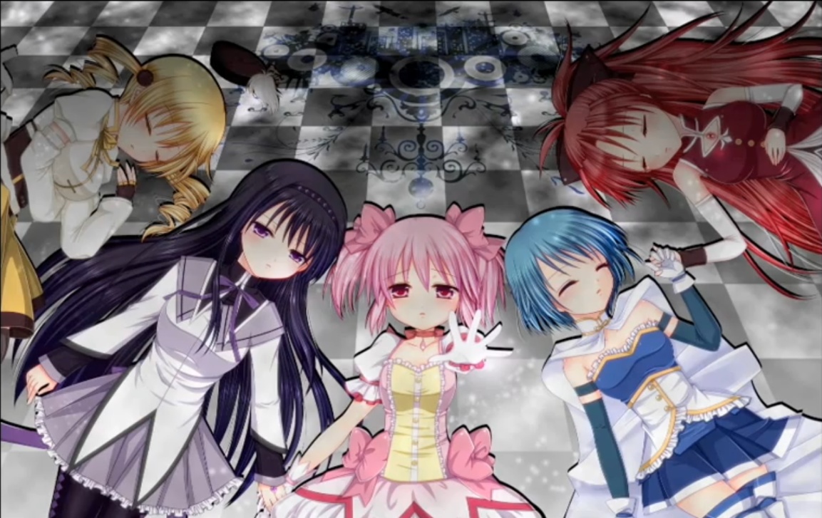 The Puella Magi Madoka Magica Group Image Shrine